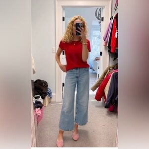 Jcrew Cashmere Relaxed T Shirt